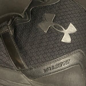 Down under the Under Armour. Valzetz  13  Men's Black high top BB Sneakers